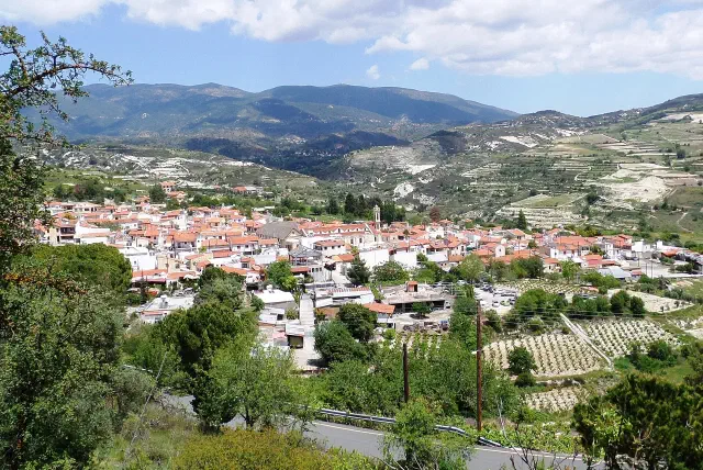Header afbeelding van Omodos op Cyprus